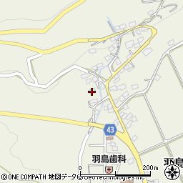 鹿児島県いちき串木野市羽島7519周辺の地図