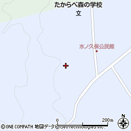 鹿児島県曽於市財部町北俣5536周辺の地図