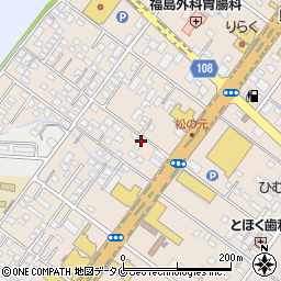 民宿都城荘周辺の地図