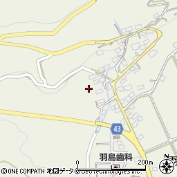 鹿児島県いちき串木野市羽島7522周辺の地図