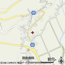 鹿児島県いちき串木野市羽島7275周辺の地図