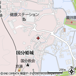 鹿児島県霧島市国分姫城3031周辺の地図
