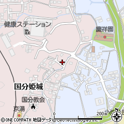鹿児島県霧島市国分姫城3081周辺の地図