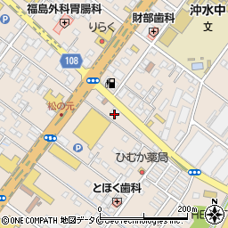 宮崎銀行都北町支店 ＡＴＭ周辺の地図