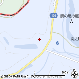宮崎県都城市関之尾町6615-1周辺の地図