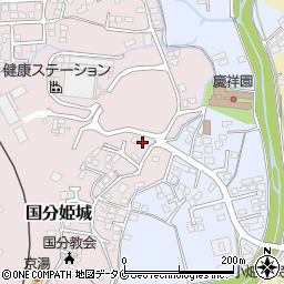 鹿児島県霧島市国分姫城3077周辺の地図