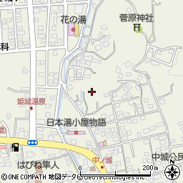 鹿児島県霧島市隼人町姫城2465周辺の地図