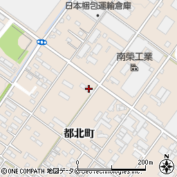 宮崎県トラック協会　都城支部都城輸送サービスセンター周辺の地図