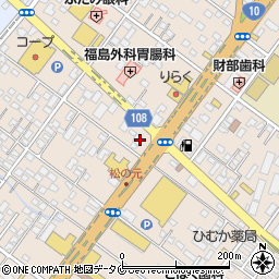 宮崎県都城市都北町6415周辺の地図
