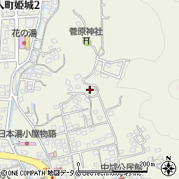 鹿児島県霧島市隼人町姫城2430周辺の地図