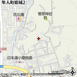 鹿児島県霧島市隼人町姫城2433周辺の地図