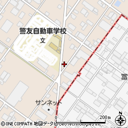 ヤスダファインテ株式会社　都城営業所周辺の地図
