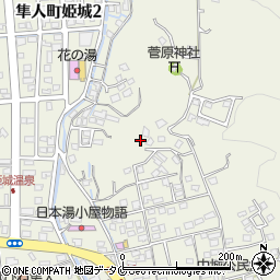 鹿児島県霧島市隼人町姫城2462周辺の地図