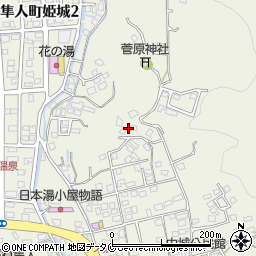 鹿児島県霧島市隼人町姫城2432周辺の地図