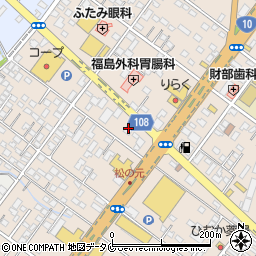 田窪都城営業所周辺の地図