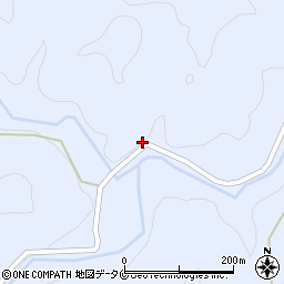 鹿児島県曽於市財部町北俣5684周辺の地図