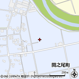 宮崎県都城市関之尾町5207周辺の地図