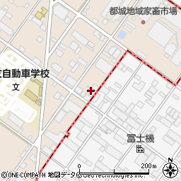 宮崎県都城市都北町7251周辺の地図