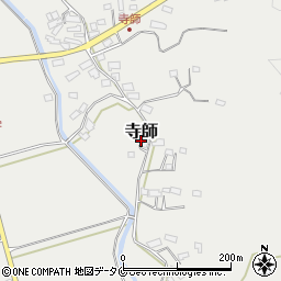 鹿児島県姶良市寺師555周辺の地図