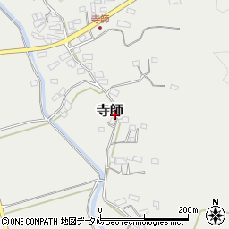 鹿児島県姶良市寺師555-2周辺の地図
