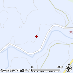 鹿児島県曽於市財部町北俣5667周辺の地図