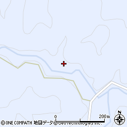 鹿児島県曽於市財部町北俣5986周辺の地図