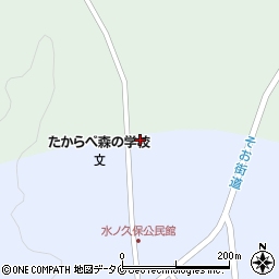 鹿児島県曽於市財部町北俣5409周辺の地図