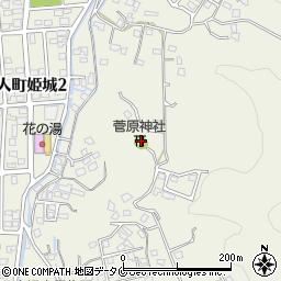 鹿児島県霧島市隼人町姫城2419周辺の地図