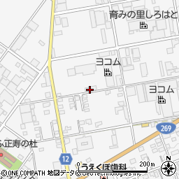 株式会社園田商会　都城営業所周辺の地図