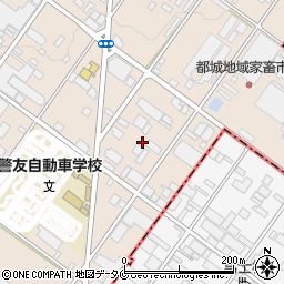 宮崎県都城市都北町7287周辺の地図