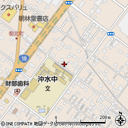 宮崎県都城市都北町5522-2周辺の地図