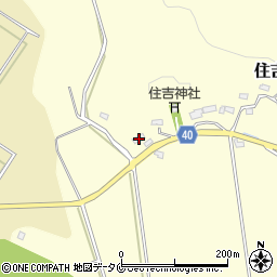 鹿児島県姶良市住吉641周辺の地図