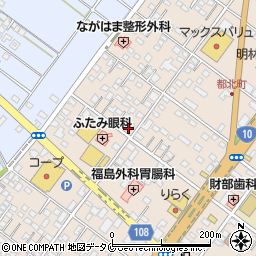 宮崎県都城市都北町3616周辺の地図