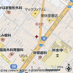 セキスイハイム九州株式会社　都城展示場周辺の地図