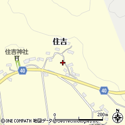 鹿児島県姶良市住吉576周辺の地図