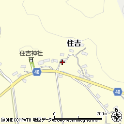 鹿児島県姶良市住吉583周辺の地図