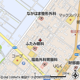 宮崎県都城市都北町3618周辺の地図