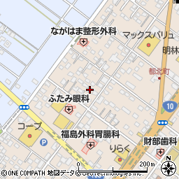 宮崎県都城市都北町3617周辺の地図