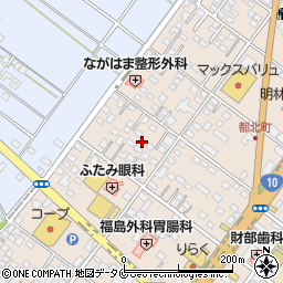 宮崎県都城市都北町3613周辺の地図
