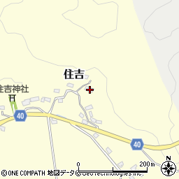 鹿児島県姶良市住吉587周辺の地図