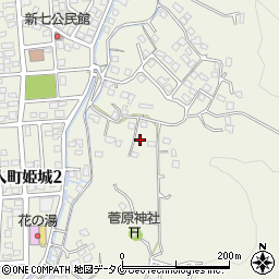 鹿児島県霧島市隼人町姫城2271周辺の地図