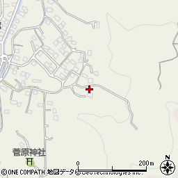 鹿児島県霧島市隼人町姫城2152周辺の地図