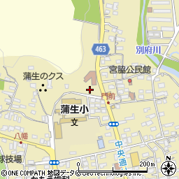 宮脇児童公園周辺の地図