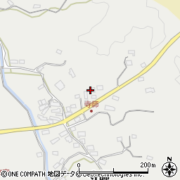 鹿児島県姶良市寺師408周辺の地図