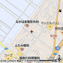 宮崎県都城市都北町3603-2周辺の地図