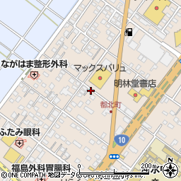 宮崎県都城市都北町5960-4周辺の地図