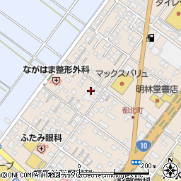 宮崎県都城市都北町3598周辺の地図
