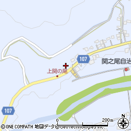 宮崎県都城市関之尾町6995-2周辺の地図
