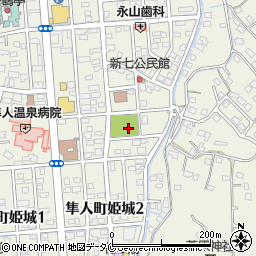 姫城公園周辺の地図
