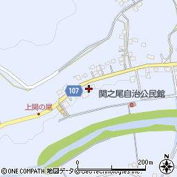 宮崎県都城市関之尾町7048周辺の地図